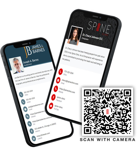 It all starts with a digital business card.