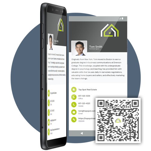 Contactless digital business cards